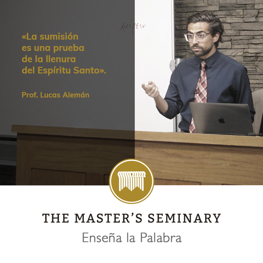 mastersespanol's tweet photo. En la clase de Exégesis de Griego, el Prof Lucas Alemán explicó cómo el correcto entendimiento de Efesios en el idioma original (griego), permite concluir que el Apóstol Pablo enumera evidencias de la llenura del Espíritu Santo en el creyente, una de ellas, el someterse (Ef.5:21) https://t.co/00iLlVl1FZ