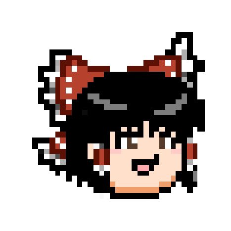 前からドット絵楽しそうだな〜と思ってたので
#イラスト #東方Project #ドット絵 #イラスト好きさんと繋がりたい #絵描きさんと繋がたい
ゆっくり霊夢のドット絵打ちました
ドット打つの楽しいですね アニメとか作ってみようかな