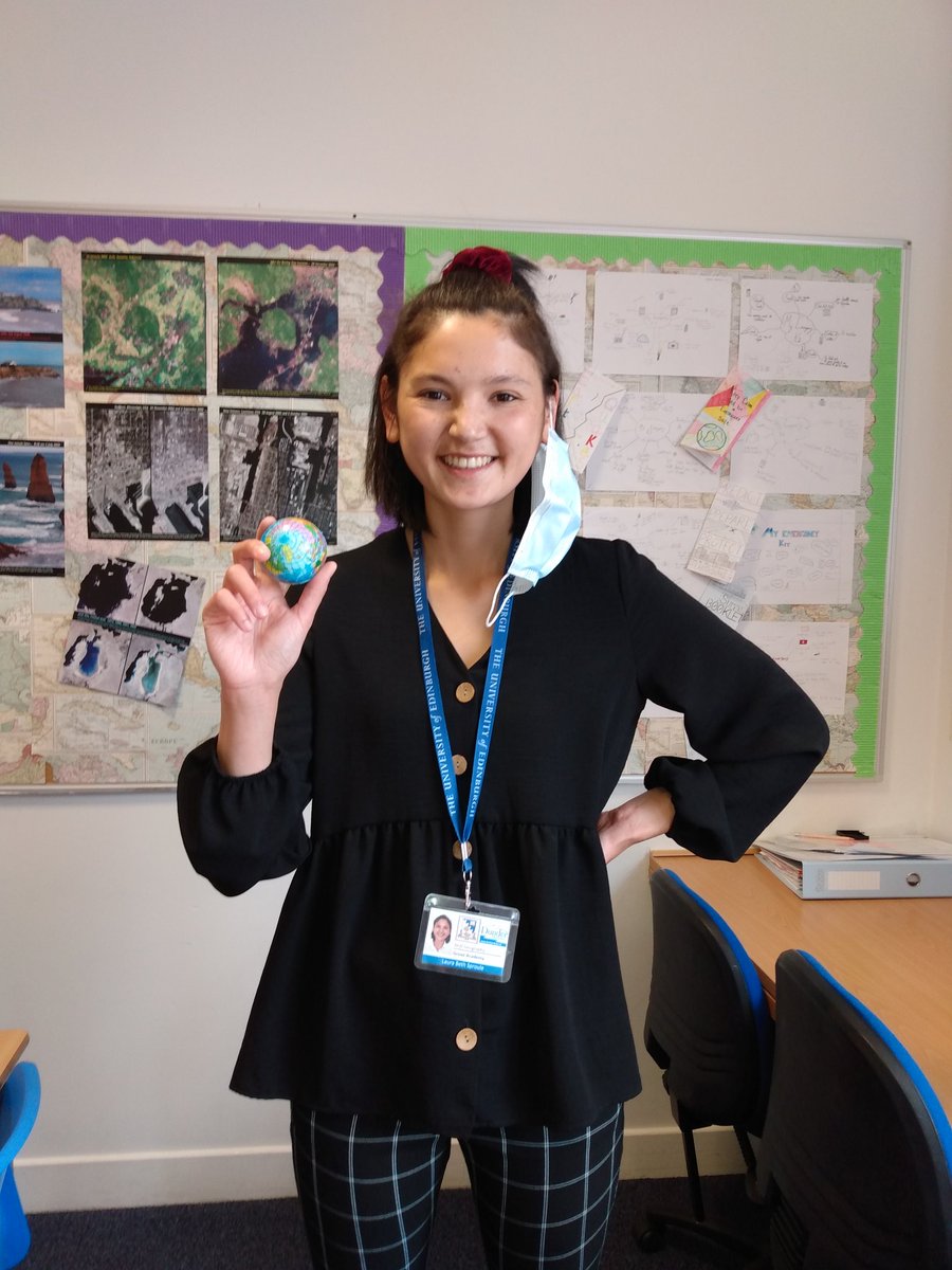 A global  <a href="/Grove_Academy/">Grove Academy</a>  welcome to Ms L Sproule who has joined our Geography department!  She has mapped out her lessons and will no doubt chart the success of her pupils throughout the year.