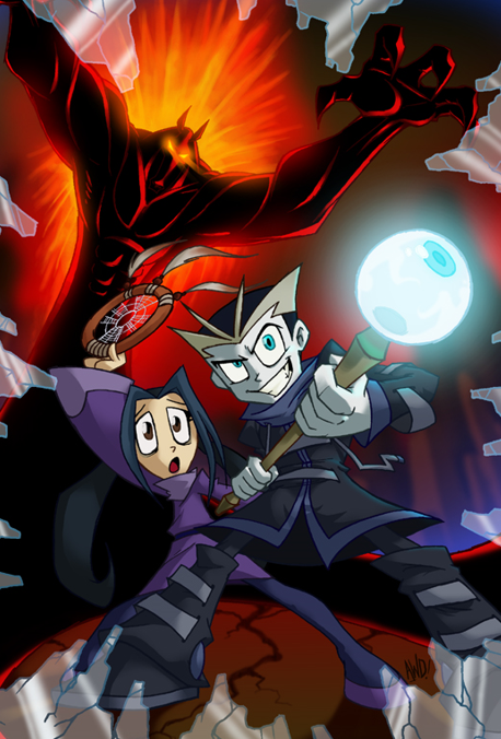 Nightmare Hunters, a 150 page comic I designed, penciled and inked for TokyoPop in 2008 before the company went bankrupt
written and created by John Fountain 