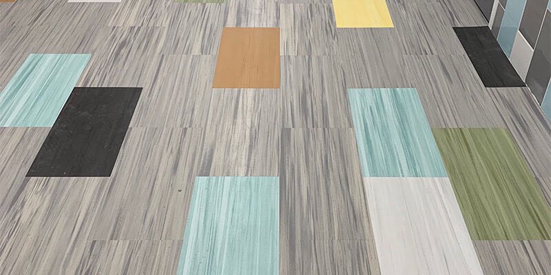 Texan Floor Service installed 50K sf of <a href="/ArmstrongFloor/">Armstrong Flooring</a> Striations BBT for this elementary school. Inspired by nature and PVC-free, Striations BBT offers a sophisticated palette of organic tones and is available in 12”x24” tiles.#fusealliance #commercialflooring #K12design
