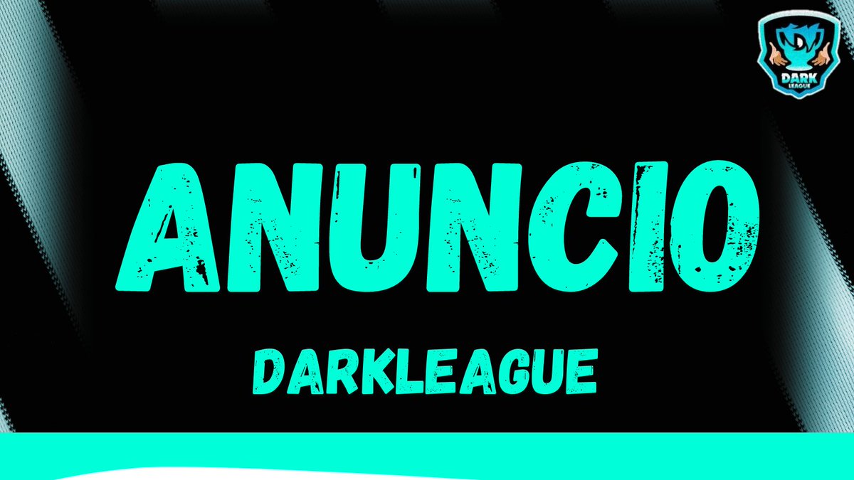 Dark_LeagueGG's tweet image. Estamos en búsqueda de 1 caster más para completar el equipo de casters que participaran en la liga, si conoces a uno etiquetalo en los comentarios, les leeremos.

Rt y Fav se agradece