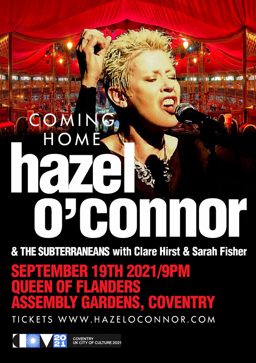 Hazel O'Connor tweet media