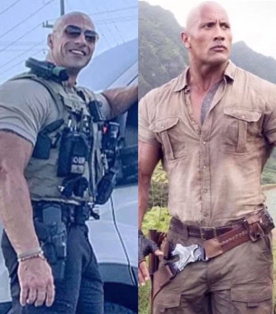 LaRedCaracol's tweet image. #LaRedNoticias

Se hace viral un oficial de policía del departamento de Alabama por su parecido a #DwayneJohnson. Su nombre es #EricFields y ya le piden fotografías por donde quiera que pasa porque lo confunden con ‘La Roca’.