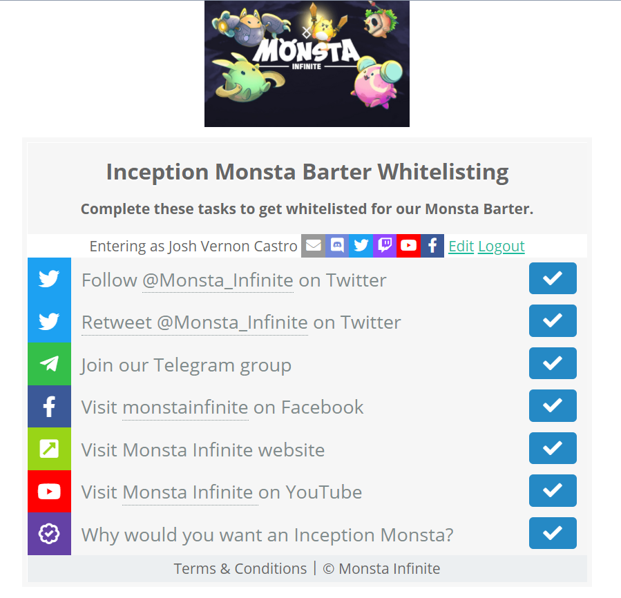 BlankHeroTV's tweet photo. @Monsta_Infinite That last question! That was a good one! You guys made me think a little! haha
#MonstaArmy #InceptionMonsta #NFTGames https://t.co/4jm39mdlf2