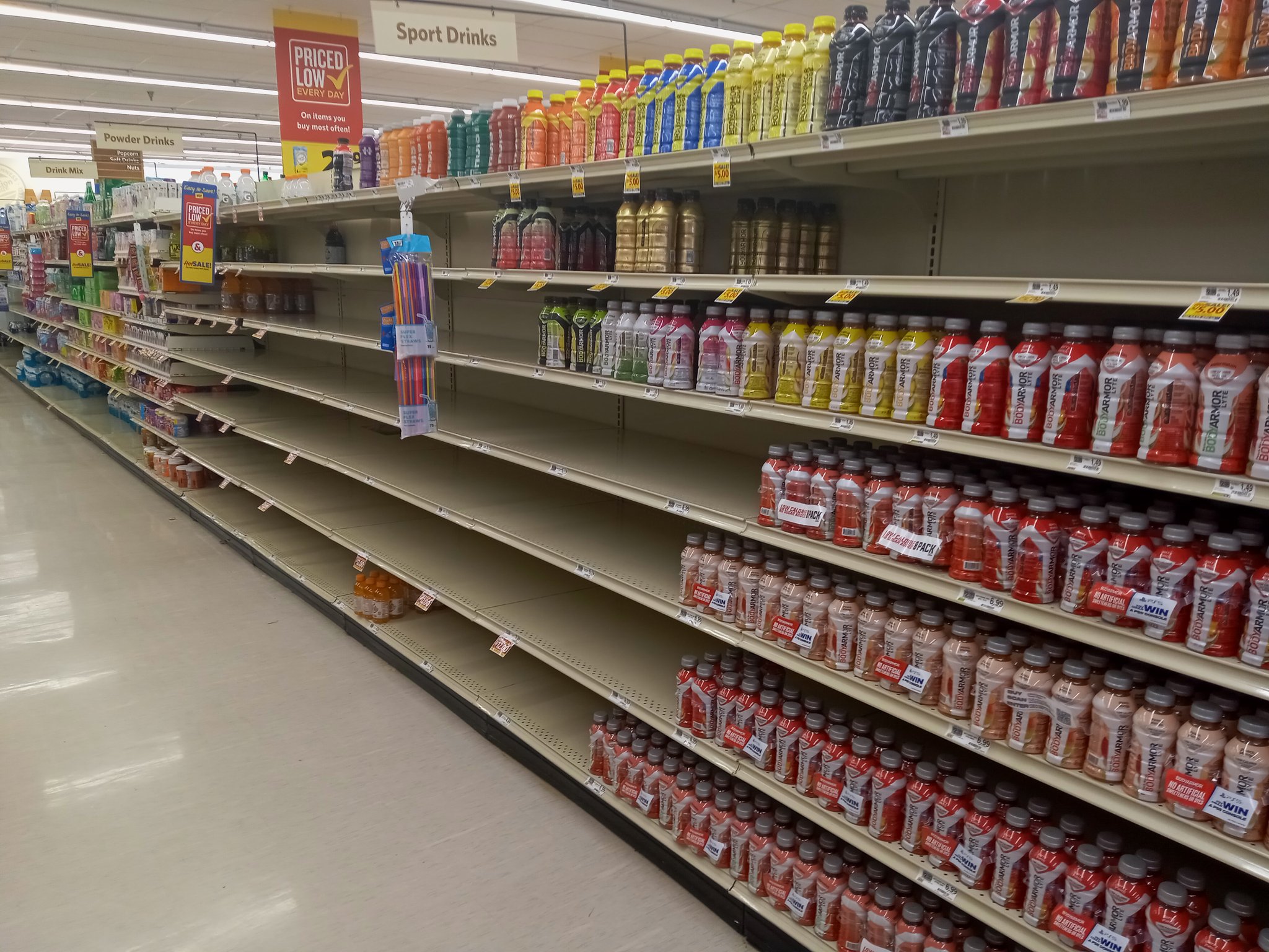 McClamrock on Twitter "Apparently there is a Gatorade shortage