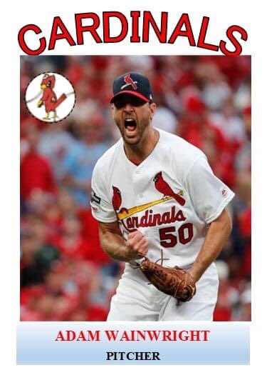 Happy 40th birthday to Adam Wainwright.  Having the best year of any Cardinals pitcher. 