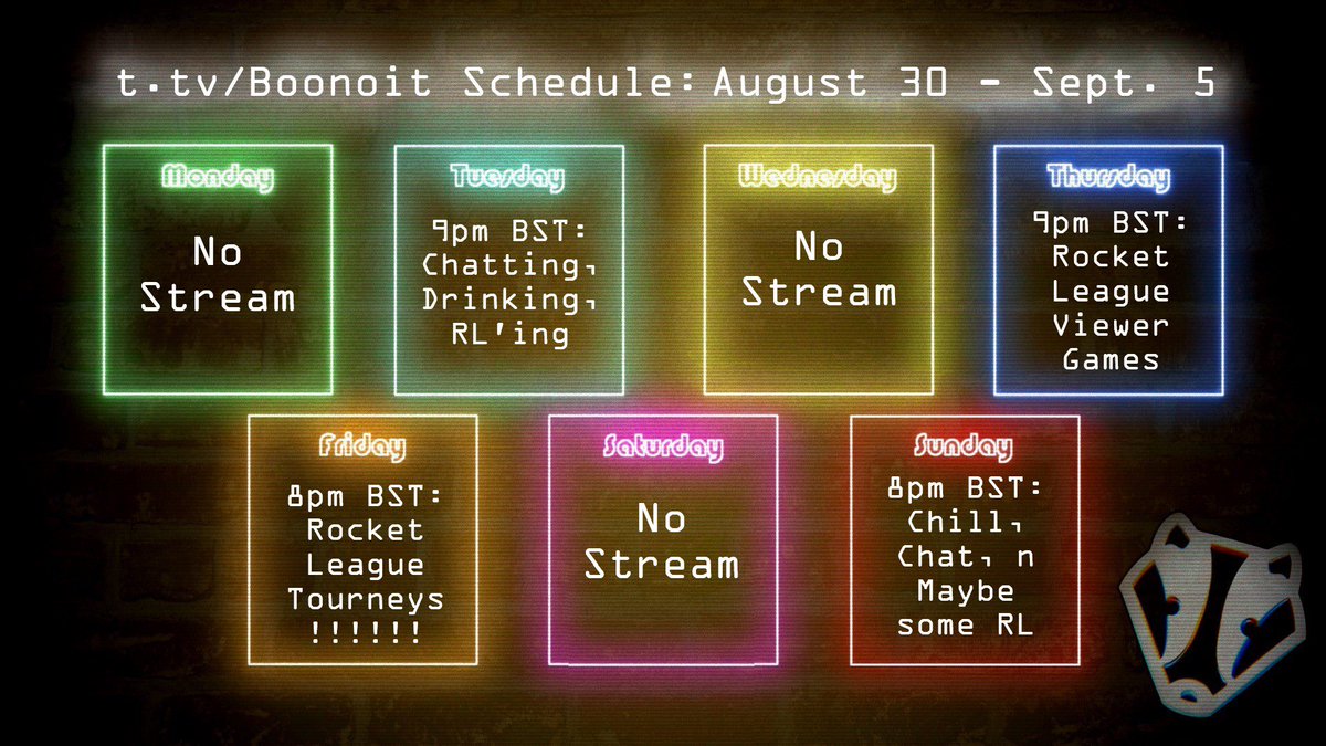 4 streams this week?? Yessir: