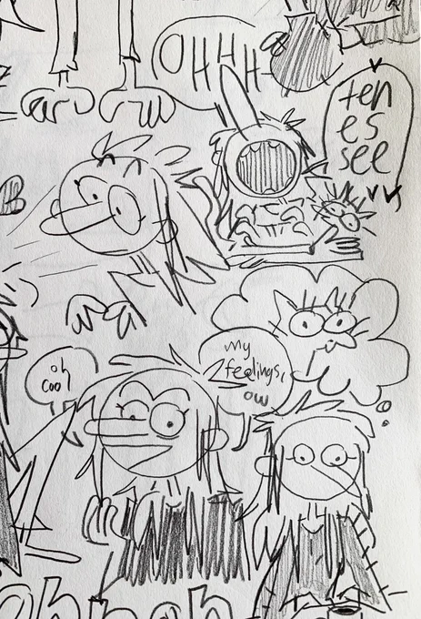 who needs therapy when u can just draw urself like a buffoon 