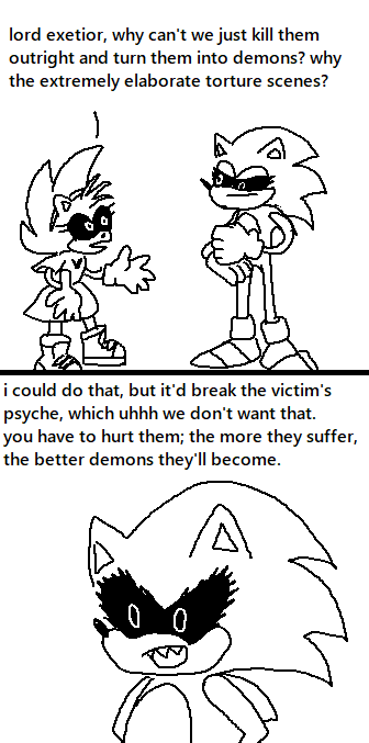 Sonic.EXE, but They Have Kids(Sonic.EXE) - Comic Studio