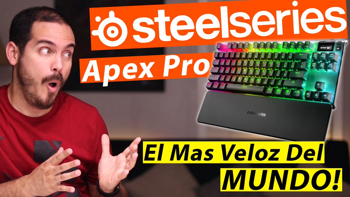 TechK2020's tweet photo. EL TECLADO MÁS RÁPIDO DEL MUNDO 😱 🔥
#gaming #twitch #gaming_news #TwitchStreaming #TwitchDoBetter @SteelSeriesES @SteelSeries 
        🛑 ⬇️ Review ⬇️ 🛑 
https://t.co/G6MQacNHA3 https://t.co/1ZC5Opviog