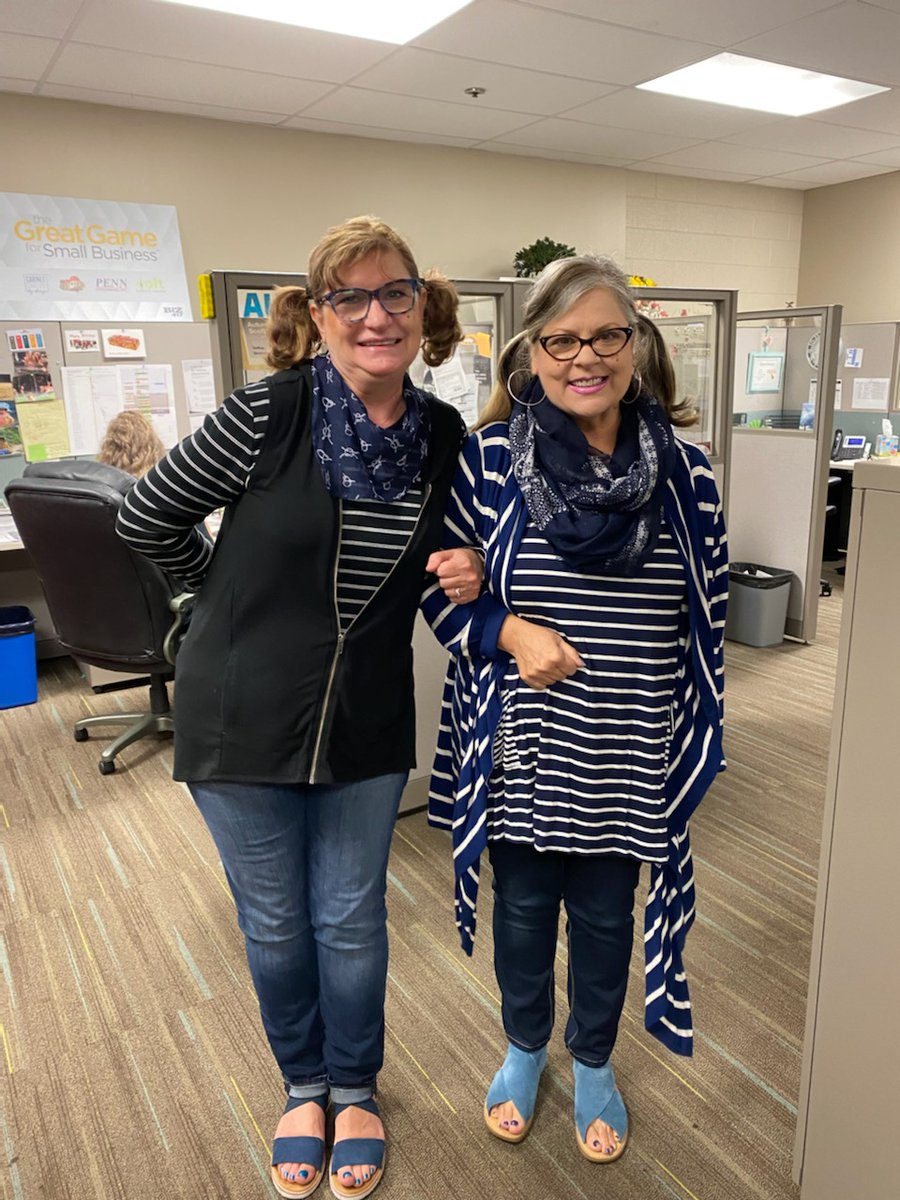 Gr8GameBusiness's tweet image. Who says adults can&apos;t enjoy Spirit Week?? This week is our LAST WEEK before the #GreatGameConference and we&apos;re celebrating all of the hard work our team has put into this event. Today was TWIN DAY! Checkout all these awesome twins!