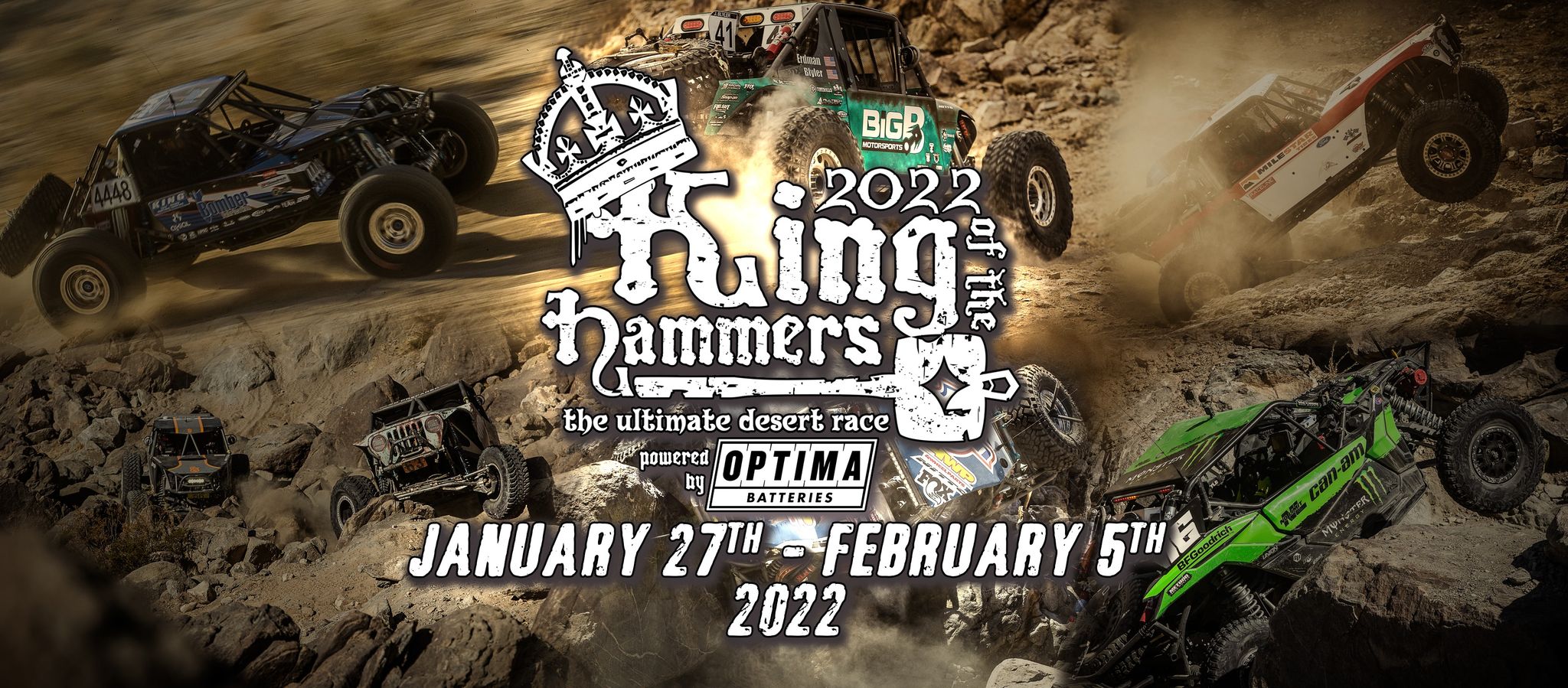 King Of The Hammers 2022 Schedule King Of The Hammers On Twitter: "Save The Date! King Of The Hammers Week  January 27 - February 5Th, 2022 More Detailed Information Coming Soon, But  These Are Your Dates! See You