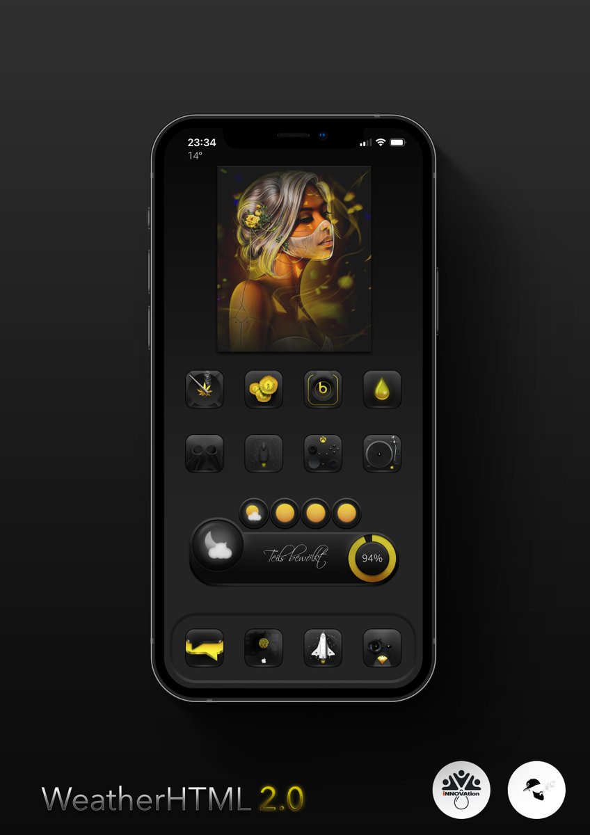 Attairdu57slm's tweet image. Today’s setup ☄️

As usual the stuff on my screen is available for free on Discord, check my pinned tweet.

#Nojailbreak #iOS15beta7 #iHeaven #iNNOVATION #WeatherHTML2  @kleinmone @thewaytozion