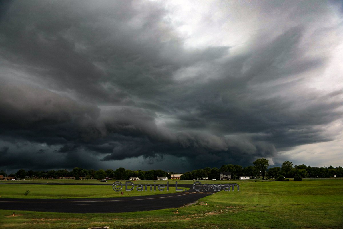 View about 10 minutes ago from Lebanon Municipal Airport.