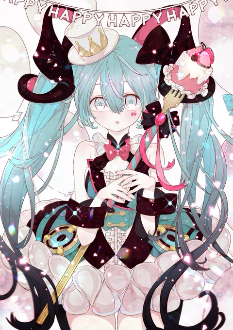 初音ミクちゃん誕生日おめでとうございます!
#初音ミク誕生祭2021 
