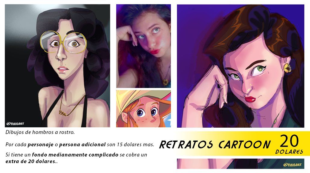 Naigart's tweet photo. 📢 Retratos o dibujos a pedido.  COMISSIONES (Abiertas).

🔸Quieres verte en dibujo?
🔸Regala algo diferente a tu pareja o amigo.

⚠️Pide tu dibujo personalizado en estilo cartoon!.⚠️

💵 Formas de pago: Paypal - Transferencia bancaria.

💌 Contactame por IG o WS. https://t.co/mNJCrXUxhh