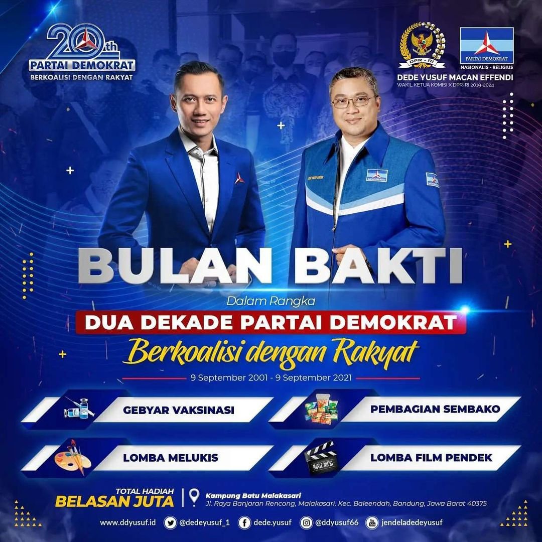 Demokrat Berkoalisi dengan Rakyat