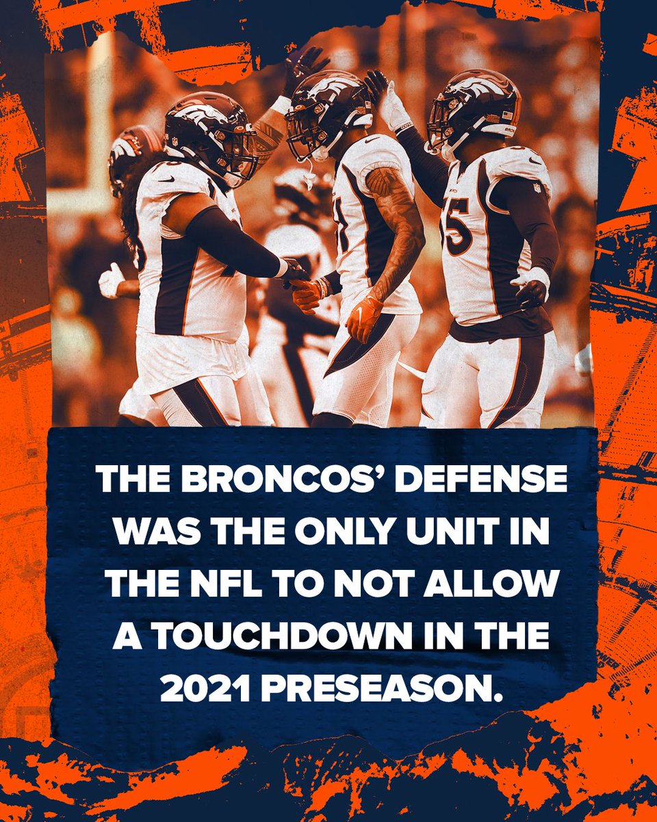 Broncos's tweet photo. Yes, it was just the preseason ... but still. 🙅‍♂️ https://t.co/NZAKJ5WmVq
