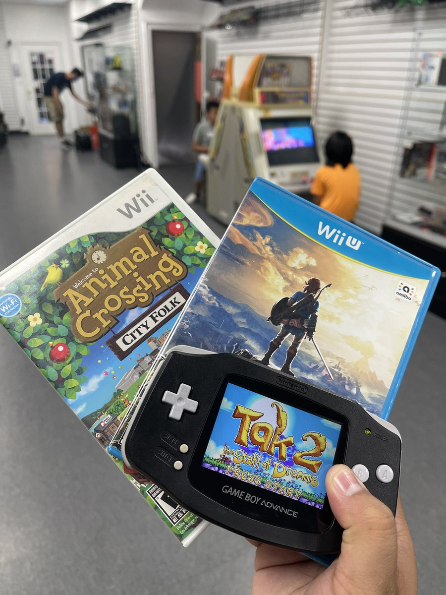 ArcadeBrooklyn's tweet photo. Now available. #animalcrossingcityfolk #breathofthewild #misprint #gba #ipsv2 #backlight #bvg2 #brooklyngamesandarcade https://t.co/ZkogusNcyl