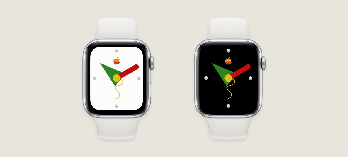The original Apple Watch face. ⌚️