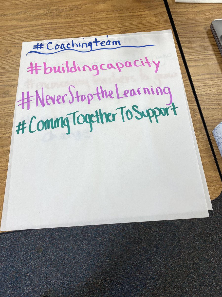 RLForgy's tweet photo. So excited for the collaboration of our coaching team @ParklawnFCPS ! Can’t wait to learn with and from this team this year! @neena_florio @MadridTess @jhshanley #neverstoplearning #webuildbridges https://t.co/FmiXALTlT7