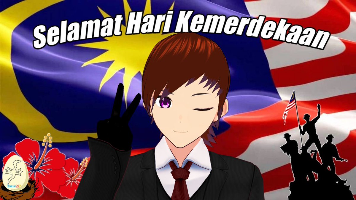 MobulaF's tweet photo. Merdeka!
#MyVTMerdeka
#MyVT #MalaysiaVtuber #MYVTUBER #MerdekaMoment #malaya https://t.co/6E7VIJaXIT