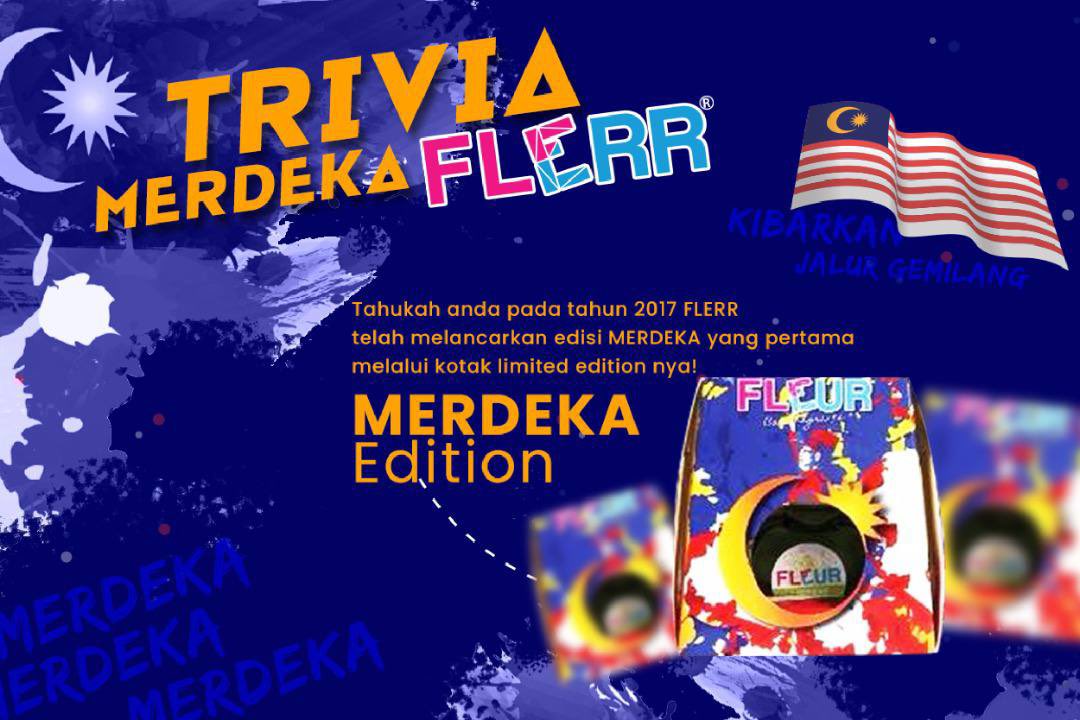 FlerrHQ's tweet photo. #MERDEKATHROWBACK - MASIH KAH KAU INGAT EDISI MERDEKA BUAT JULUNG KALI NYA DARI FLERR? 
.
Time ni fuh mmg laku sesangat sampai menyotong team HQ handle order dari reseller! Siapa yang masa awal awal bersama FLERR, konpem ingat edisi terhad ini!

#FLERR
#TRIVIAMERDEKAFLERR https://t.co/XWWnKHmWpS