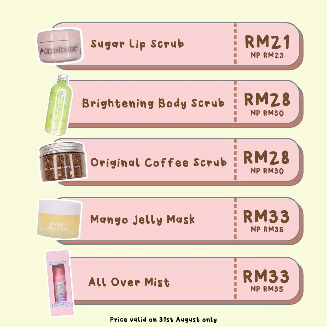 sitizur_'s tweet photo. Merdeka SALE utk harini je 🥰 https://t.co/AMtrVvRLPv
