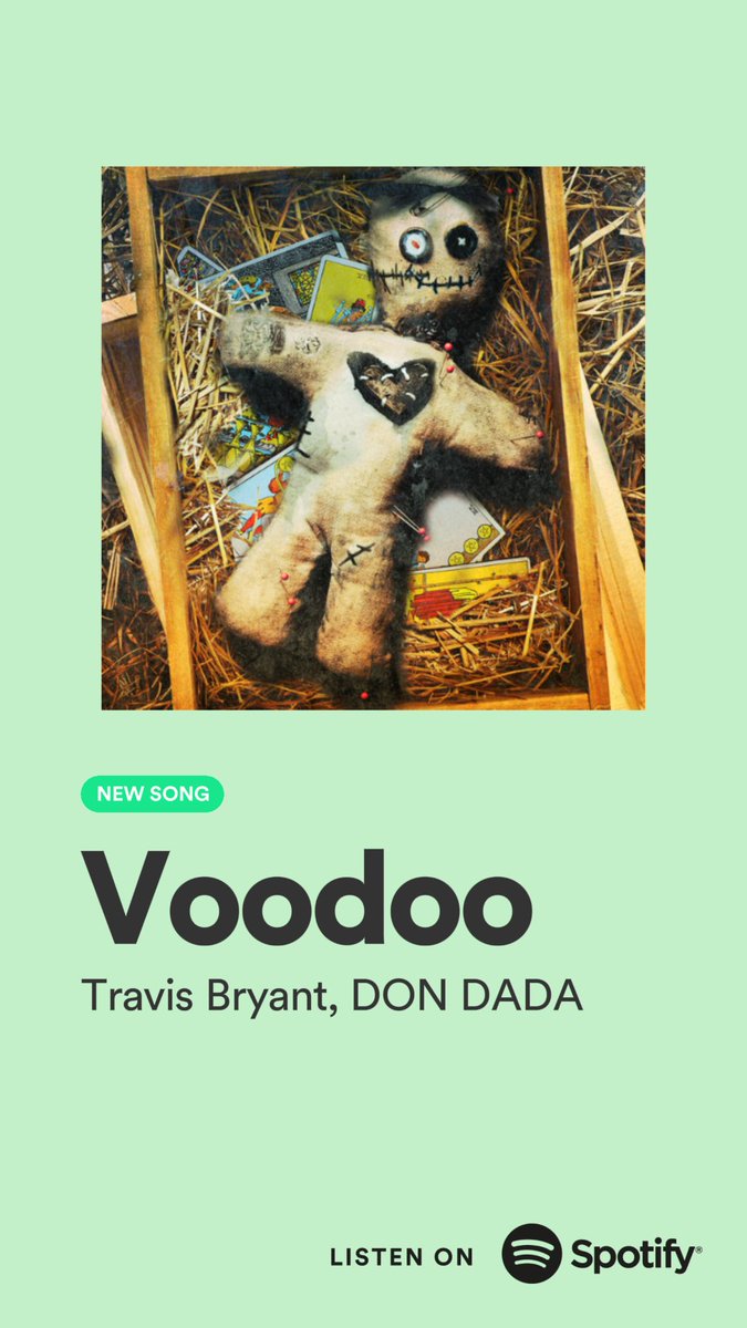 Teddysafterdark's tweet photo. Stream #Voodoo on Spotify Ad it to your Spotify playlist Run It Up 
Travis Bryant x DON DADA 
#TravisBryantMusic #NewMusic
#Summer21Rollout #SpotifyPlaylist
#Spotify #Summer21 #PLHR🌴✈ 
https://t.co/fDTDPlMWHd https://t.co/x7kRvI9Nw9