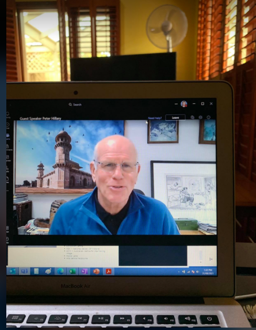 Today, Sir Edmund Hilary's son Peter talked to our kids about reaching the Everest summit. His favourte quote: ‘You cannot stay on the summit forever; you have to come down again… One climbs, one sees. One descends, one sees no longer, but one has seen.' ― Rene Daumal