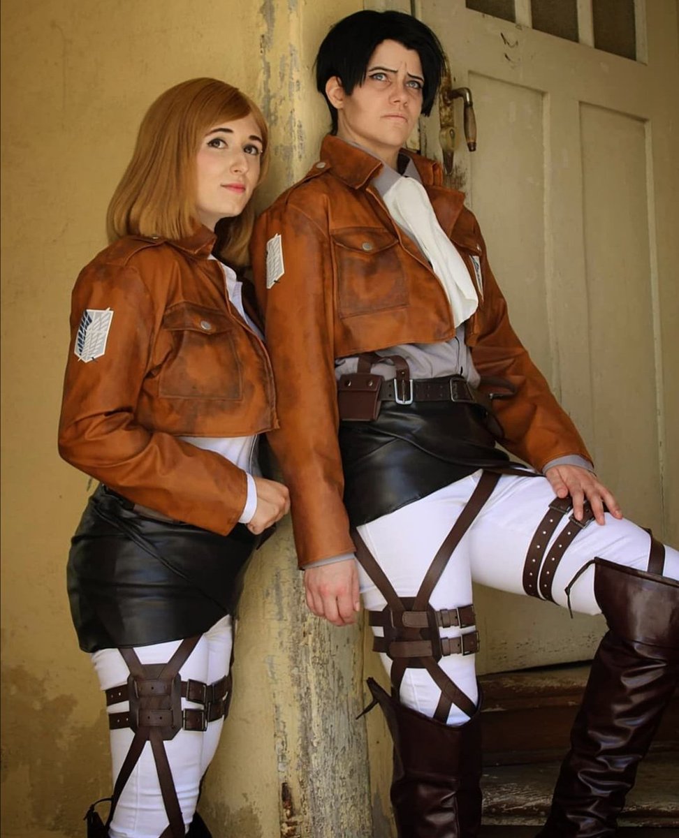 TaolinaCosplay's tweet photo. Levi by @Zennya_
Petra by me @TaolinaCosplay
#Rivetraweek2021 #Rivetraweek #ShingekiNoKyojin #leviackerman #cosplay https://t.co/zISNFV1WaV
