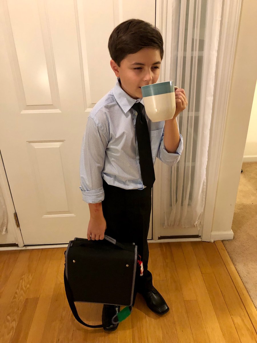 mrspennaela's tweet photo. We never did those funny pics of Noah as a baby so now is our time! 🤪 Trying on his “fancy clothes” for my nephew’s wedding this weekend. We call this “Ugh…Monday’s!”
#fancyclothes #lovemyson https://t.co/R9V01ZHRAn