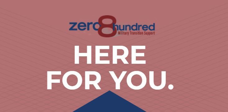 zero8hundred's tweet image. In these trying times, don't forget who is here for you. #zero8hundred is always in your corner. Your resource specialist will always be military connected, so we understand the challenges of being a part of the military community and those of the civilian community. A call away.