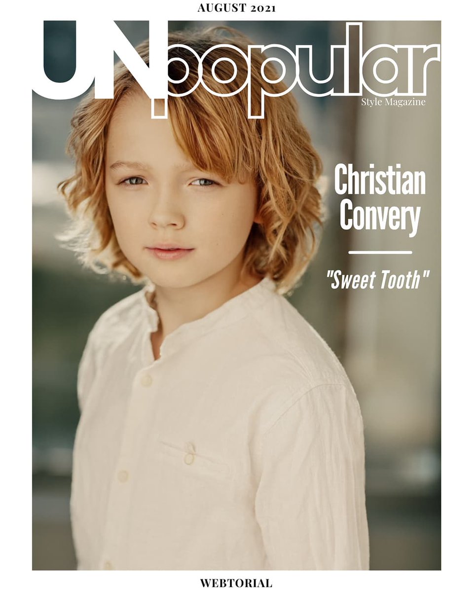 UNpopularStyle's tweet photo. Christian Convery talks with us about starring in the highly successful @sweettoothnetflix and how he's using the opportunity to better his craft. Visit our website for the full interview!
#SweetTooth #Netflix https://t.co/h4GVE46j0D