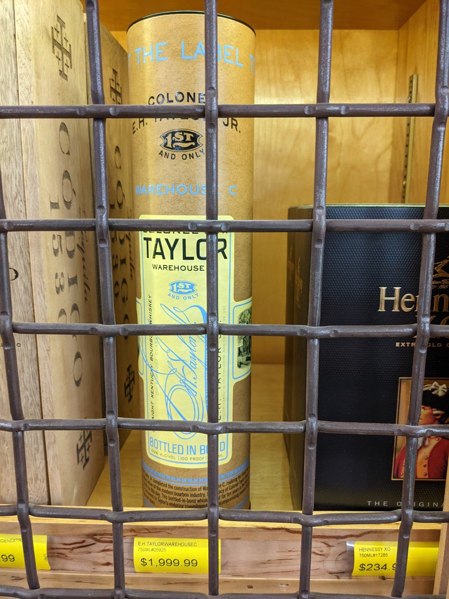 TheBourbonNews's tweet photo. A Warehouse C in the wild… just slightly over MSRP.
#CEHT #WarehouseC #bourbon #whiskey https://t.co/cPrMw34A6j
