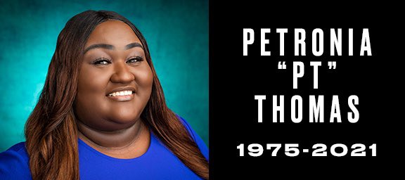 MiamiHEAT's tweet photo. PT was a dedicated, warm-hearted veteran of the FTX Arena security team who guarded our safety for more than 21 years. We will miss her. https://t.co/azeGlI8AcD