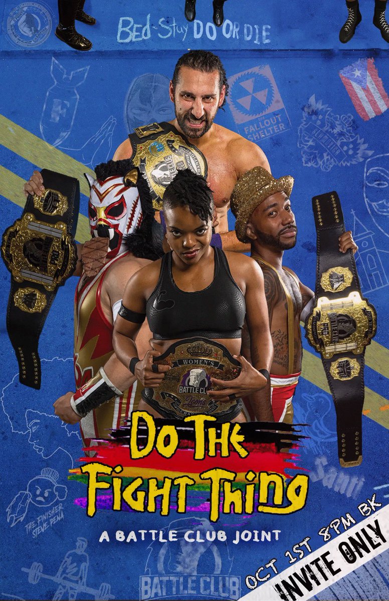 RingmasterMidas's tweet photo. Brooklyn, NY!!!
October 1st its time to defend!
Donโt miss the show! ๐ ๐ช๐ฉ๐ฆ๐
ONWARDDDD!!!! #5thanniversary #samedeal #inviteonly ๐๐คซ https://t.co/FGPFaBdCN7