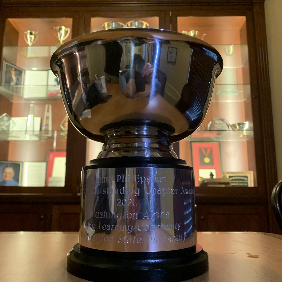 Another successful SigEp conclave!

This year, Washington Alpha was fortunate enough to bring home a fourth consecutive Buchanan Cup, awarded to select SigEp chapters that best embody the fraternities’ ideals. It’s a great day to be a SigEp!
#VDBL