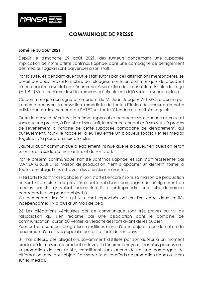 ESantrinos's tweet photo. COMMUNIQUÉ DE PRESSE https://t.co/XMSiEW2KP0