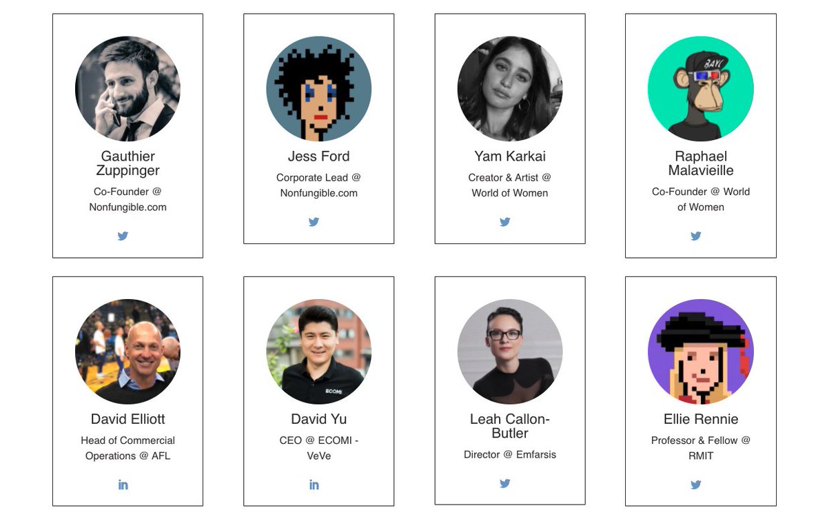 NFTFestAus's tweet photo. In the last 72hrs, we've had books (lots of books), rocks and mutants. 

Today, we shift gears and give you the alpha on NFT Fest Australia 2021 🦄

September 30th (AEST) - FREE for all. Register NOW!

Come learn with us and our amazing speakers!

https://t.co/KolI32xExN https://t.co/HjLOXBgoIp