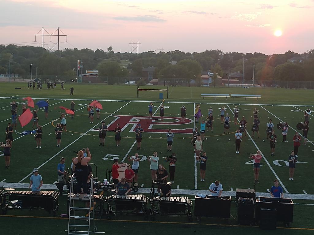 Perfect night for rehearsal!