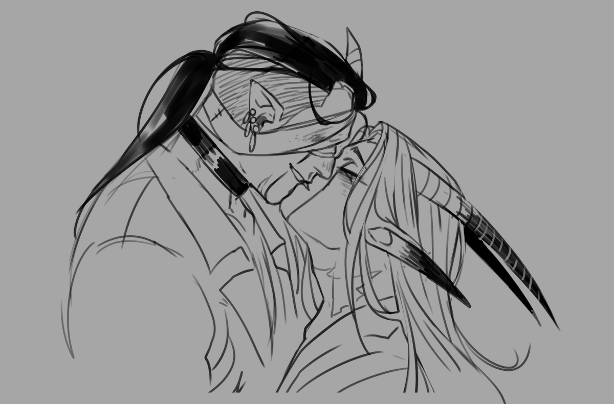 it's easy to forget your wounds when you're still able to kiss your lovers lips #dnd