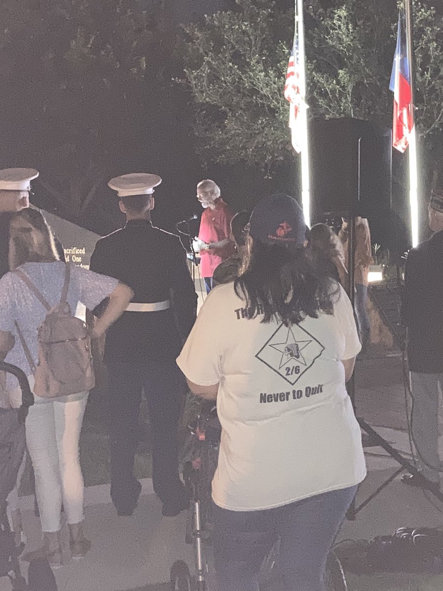 The candlelight vigil at the Keller Texas Gold Star Family Monument was beautiful and we were honored to be asked to speak about life as a Gold Star family.  Please continue to pray for the families whose loved ones will not return.