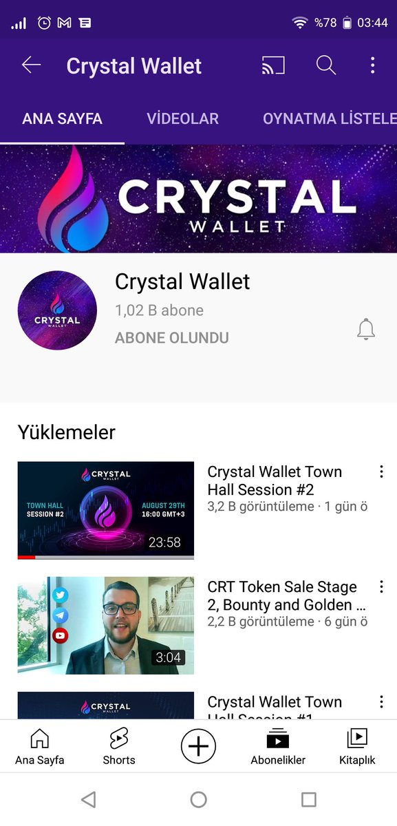 NazifeKarli's tweet photo. @CrystalWalletEU https://t.co/1hScIIfQ1o. @FikretKarl1 @expert_kripto @CryptoKemal https://t.co/V4NpRATUaf