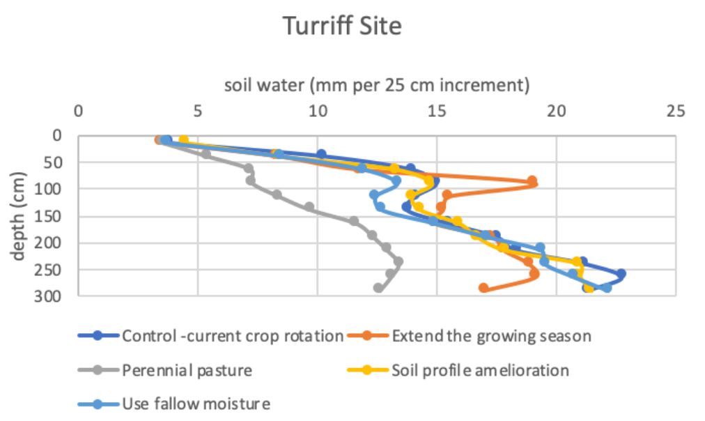 MsfMallee's tweet image. LUCERNE IS THE HERO when it comes to drying the profile of seep prone sands.
Data shows lucerne treatments are much drier than the other tactics.
More info at &quot;The Leak&quot; bit.ly/2WAtICS @Moodie_ag
#MSFProjects #MalleeSeeps #Lucerne