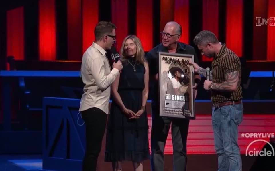 M_R_Junkies's tweet photo. We want to extend congratulations to you @Michaelraymusic on your very 1st Platinum @RIAA award for #ThinkALittleLess. This award is possible because of you, the fans, because you are buying the music. If you want to see MR get more of these, keep buying the music and sharing. https://t.co/XdM6wBX4fv