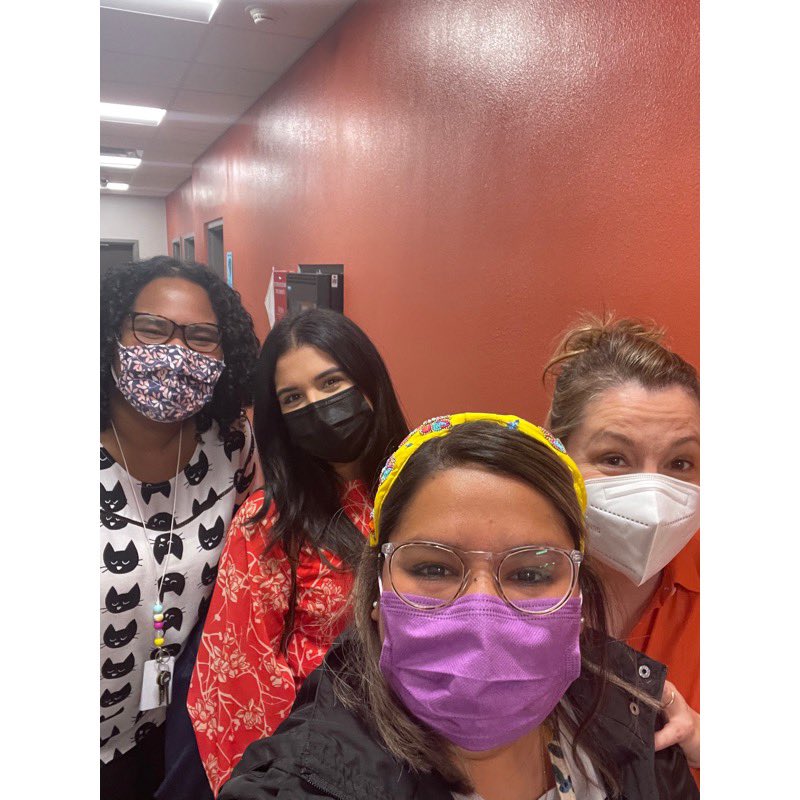 2 LSSPs, 2 sped facilitators, 2 different campuses = a bunch of brain picking and one hilarious group text 💕<a href="/PVpridetweets/">Pecan Valley Elem</a> <a href="/harmonyecisd/">Harmony Hawks</a>  #pvlionpride #ecproud