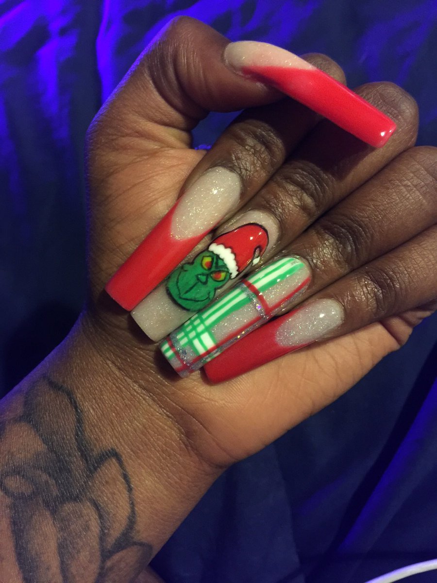 queenajay17's tweet photo. A couple of my favorite sets. Add my insta @ shapemeup_ladypicasso
#702nails #blacknailtech #lasvegasnails #nailartist #dmfordeals #dmtobook #travelingnailtech #homebasednailtech https://t.co/AOqUyMmj5p