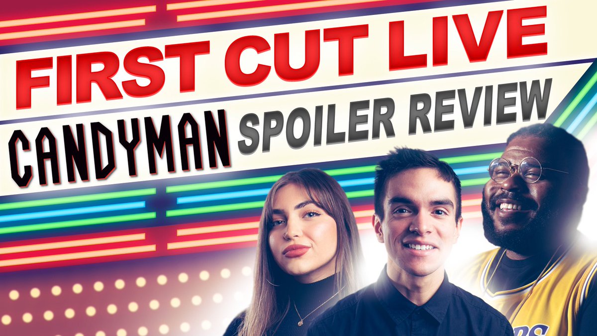 FirstCutTMO's tweet photo. Does Hollywood need all of these remakes and reboots?!
On tonight’s #FirstCutLIVE, Sabrina & RB3 discuss this and start off the show with their SPOILER review of Nia DaCosta’s #Candyman! Tune in for the conversation at 7pm PT 💬
https://t.co/RUlTyWi1Lq https://t.co/T057HC2qbY